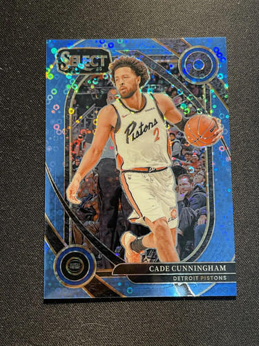 2024-25 Panini Select Courtside Cade Cunningham #224 Blue Fast Break 72/99 IO33
