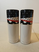 2 Avon Contrast Perfumed Body Talc Powder - 3.5 oz Vintage New Old Stock NOS
