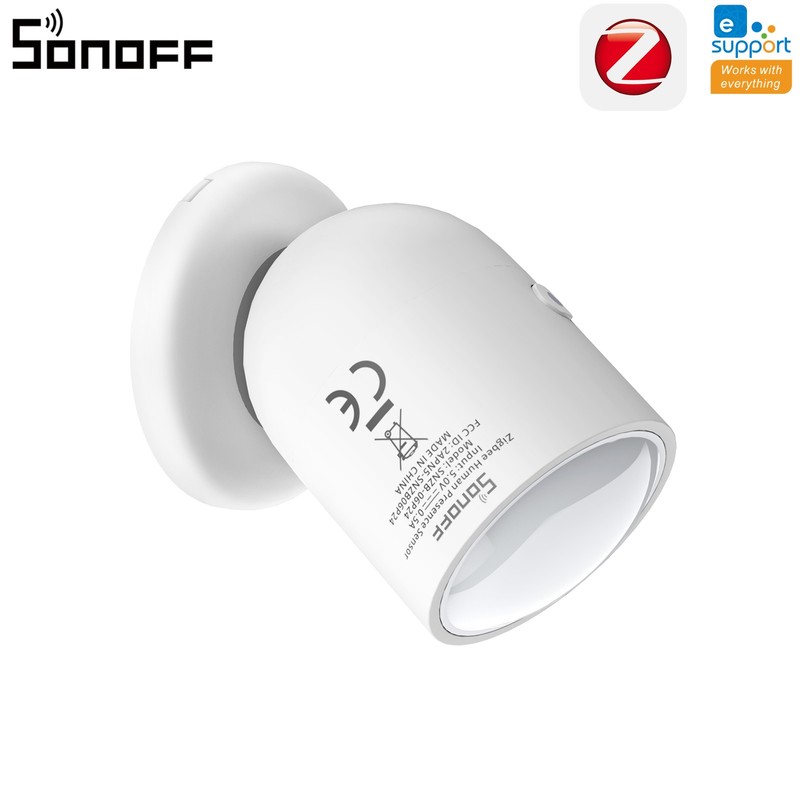 SONOFF Presence Sensor Zigbee 24GHz mmWave Radar Motion Sensor App Voice Control