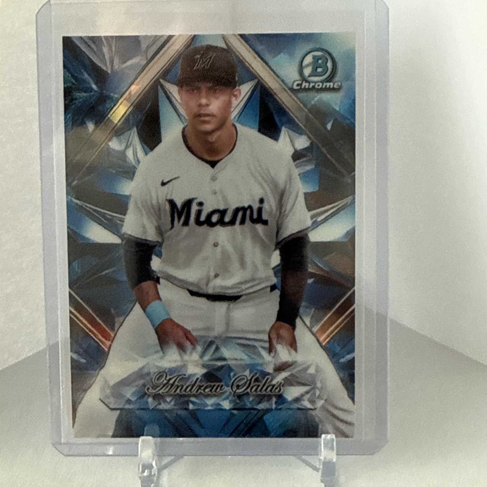 2025 Bowman Chrome Sapphire Andrew Salas Marlins Sapphire Selection