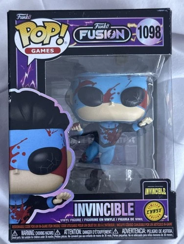 Pop Funko Fusion Invincible  Vinyl Figure #1098 (Chase) In Soft Protector Look