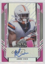 2021 Leaf Metal Draft Portrait Pink Rainbow /20 Andre Cisco #PA-AC1 Auto 10k8