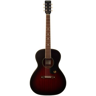 Westerngitarre Gretsch Guitars Jim Dandy Concert Deep Cherry Burst Akustik Gitar