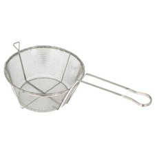 Winco Round Wire Fry Basket, 11.25" Height x 5.75" Width  Sold Individually