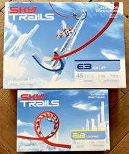2 PLAYMOBIL SKY TRAILS EXTENSION AIR LIFT + LOOPING 71970 71972 NEUF