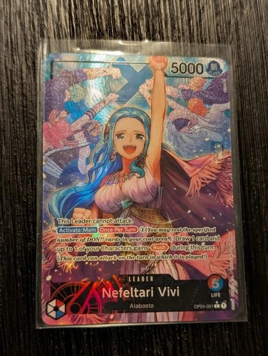 Nefeltari Vivi (001) (Alternate Art) OP04-001 Kingdoms of Intrigue Foil