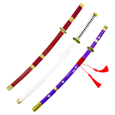 #ad One Piece Zoro Three Sword Style Katana Set $179.99