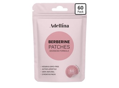 Berberine Patches Advanced Formula with Berberine L-Glutamine (60 Count)
