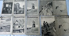 Agfa Zeitschrift - PHOTOBLÄTTER  Konvolut Dr...