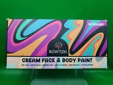 Bowitzki 14 Colors Cream Face  Body Paint Water Based Non Toxic Paraben Free