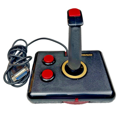 Vintage Gravis Analog Pro Joystick 15-Pin PC Game Controller Retro Gaming