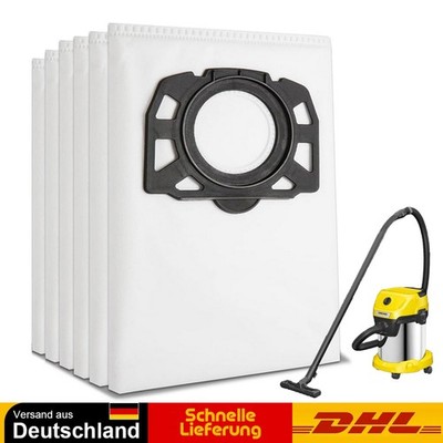 21 Stück Staubsaugerbeutel für Kärcher WD4 WD5 WD6 MV4 MV5 MV6 WD4/5/6 P Premium