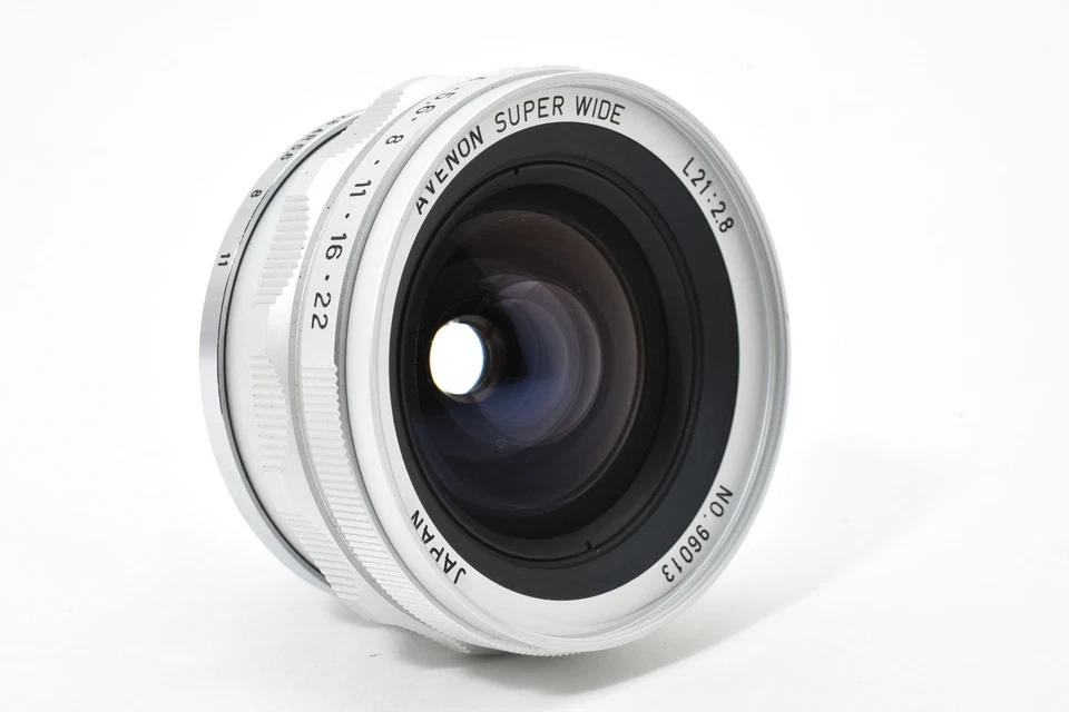 [ MINT w/ Hood] Avenon 21mm f/2.8 Super Wide Angle MF Lens L39 From Japan #2360P - Image 4 of 4
