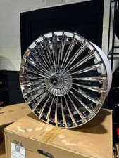 20 Mercedes Benz 5x112 Chrome Wheels 3643 C Class S Class E Class Fitment