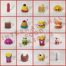 SHOPKINS Season 3 'INTERNATIONAL FOOD' Single Loose Figures  U Choose 