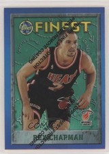 1995-96 Topps Finest Refractor Rex Chapman #175 1q9