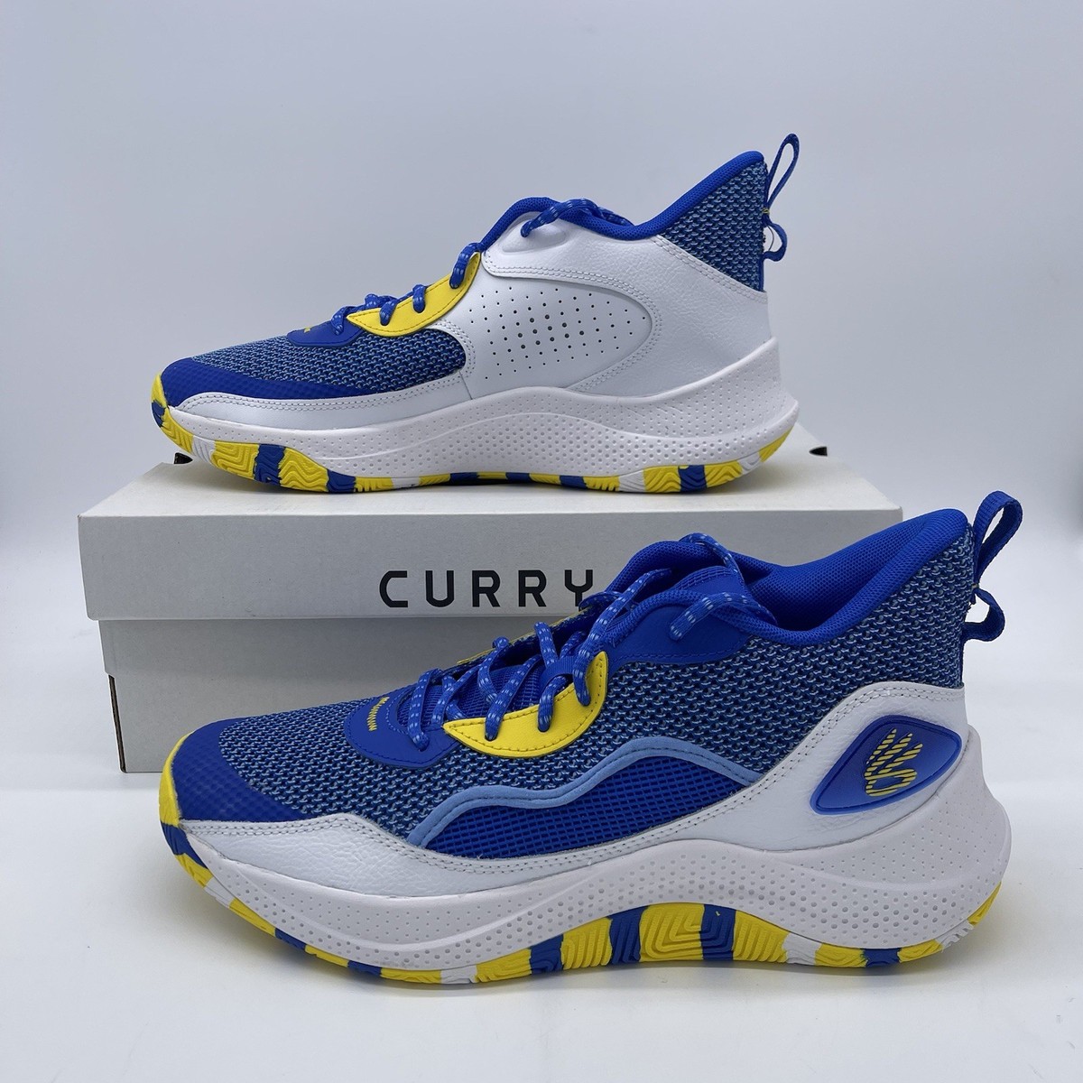 Under Armour Curry 3Z 24 Sneakers Blue White 3027626-400 Mens Size 13 NEW Under Armour Curry 3Z 24 Blue/White Basketball Shoes Men main image 3