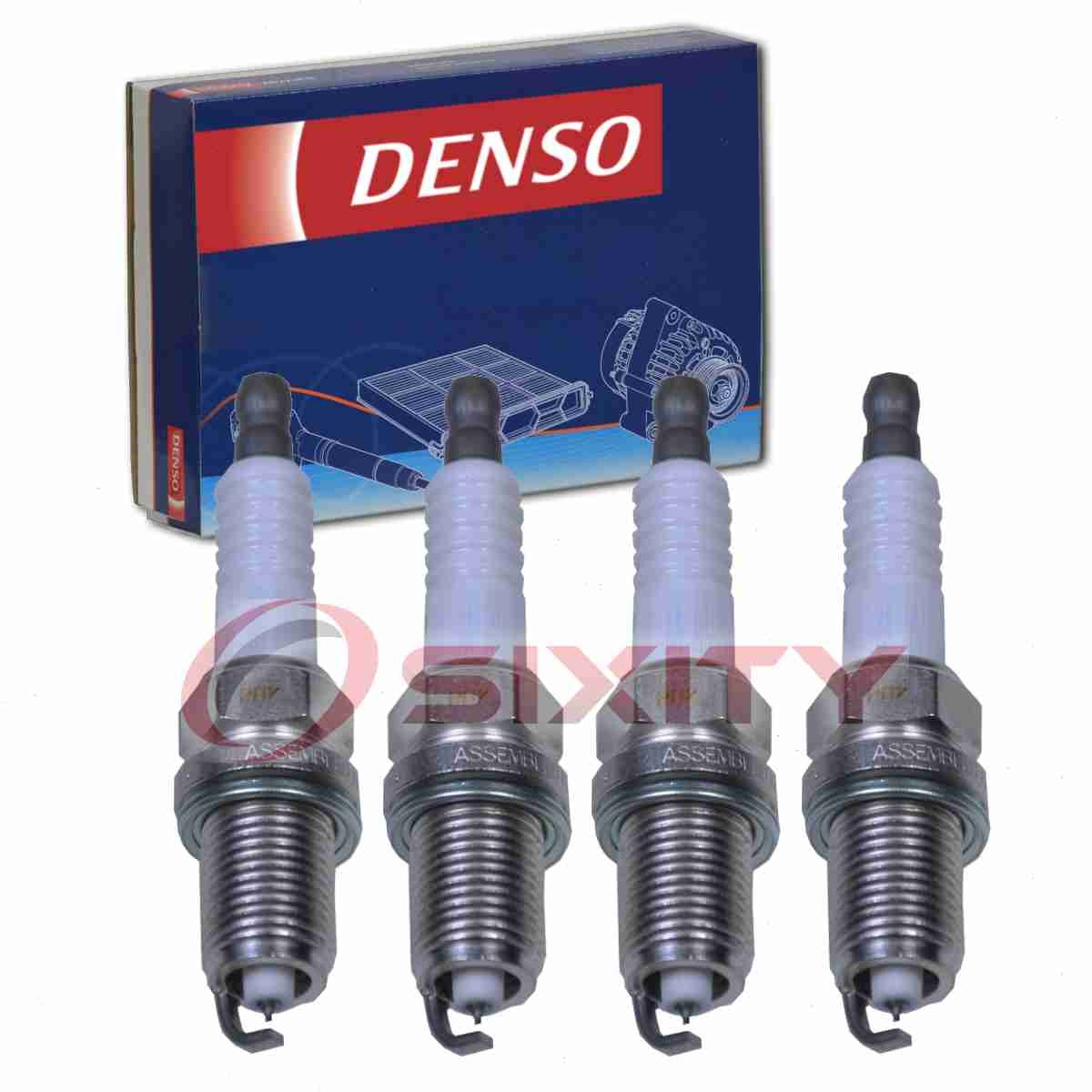 4 pc DENSO 3297 Spark Plugs for XP3923 SK20R11 96130723 90919-C2002 aa