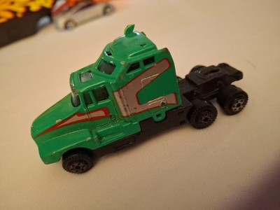 Kenworth T600A 1407-4 Green Diecast Semi Truck Cab Made In China