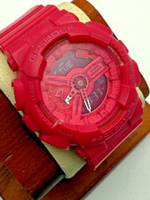 RARE Casio GMAS110CC-4A Women  s G-Shock Pink Analog-Digital Watch New Battery