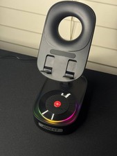 Wireless Induction Speaker Foldable Phone Stand Bluetooth 5.3 RGB Light JOREST S