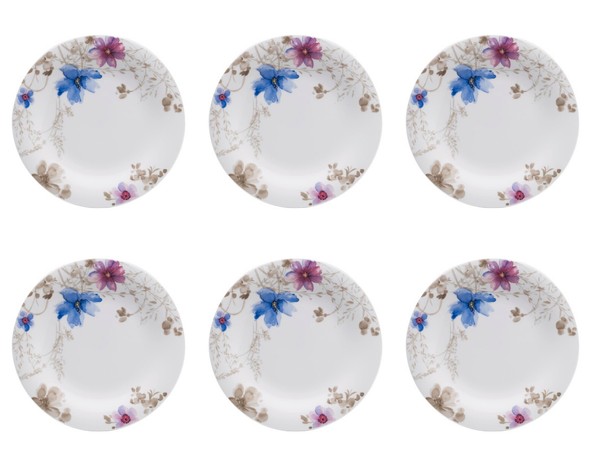 Villeroy & Boch Mariefleur Gris Basic 6Er Set Speiseteller Rund D. 27Cm-image