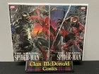 Amazing Spider-Man #23 & #24 Connecting Covers Signed by Lee Bermejo w/ COA