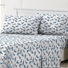 Dream Factory Kids Sheet Set Lightweight Microfiber Bed Sheets Super Soft Eas...