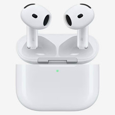 Apple AirPods 4 Bluetooth Wireless In-Ear ANC Earbuds w/ Built-In Mic White