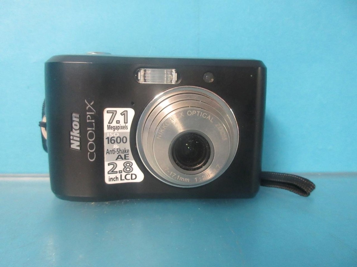 Nikon COOLPIX L16 7.1MP Digital Camera - Matte black for sale