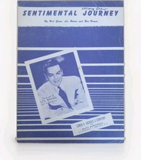 Vintage Sheet Music: Sentimental Journey - Bu...