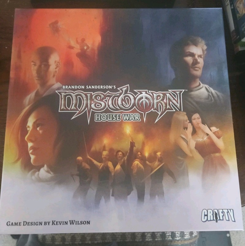 Mistborn House War Board Game By Brandon Sanderson From Crafty Games