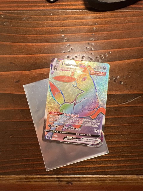 Umbreon VMAX (Secret) 214/203 SWSH07: Evolving Skies Holo