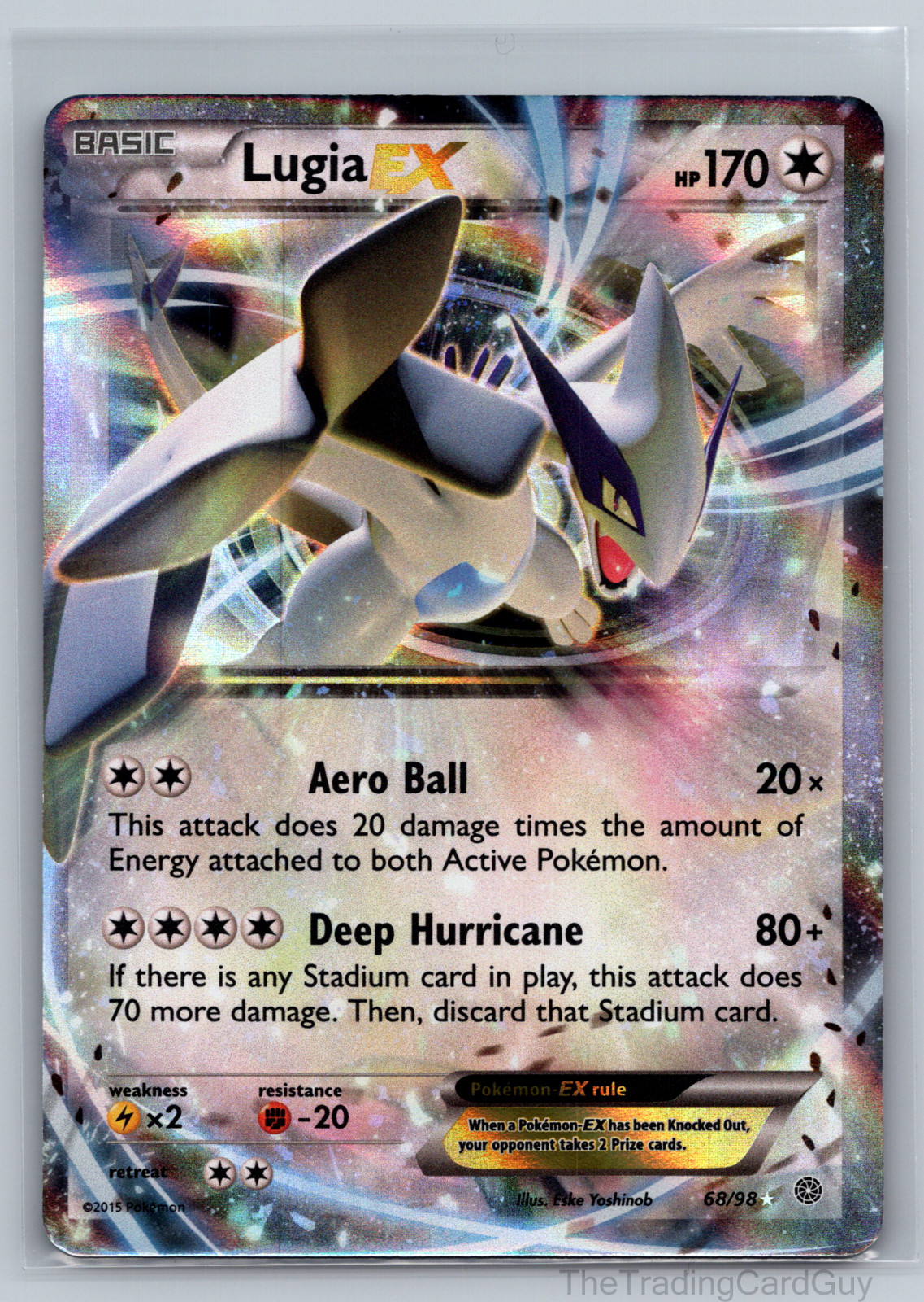Lugia EX XY - Ancient Origins - Pokemon NM 68/98 002