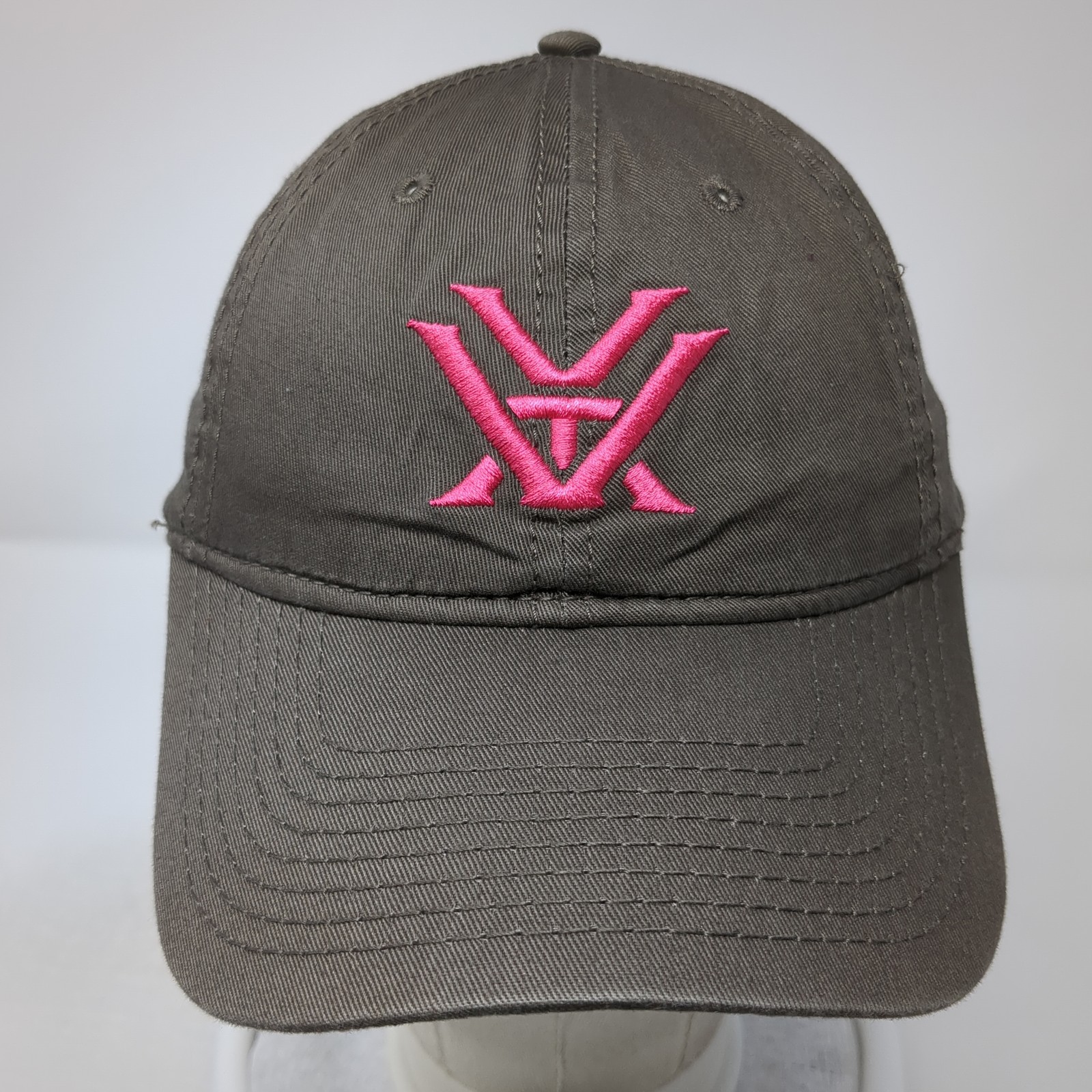 Vortex Strapback Hat Brown One Size Solid Embroid… - image 2