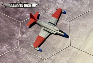 Axis & Allies - Bandits High - Custom Plane: P80 Shooting Star - America