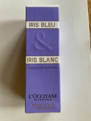 L Occitane Iris Bleu & Iris Blanc EdT Eau de Toilette 75 ml Collection Grasse
