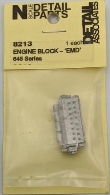 Detail Associates 8213 N Engine Block EMD 645
