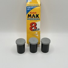 Kodak MAX Versatility 400 35mm Film 3 Rolls Exp 07/2004