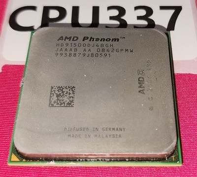 CPU337 - AMD HD91500DJ4BGH Phenom 9150 CPU Processor