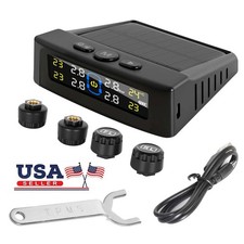 Rv Tire Pressure Monitoring System Real Time Solar Trailer Tpms 4 Sensors