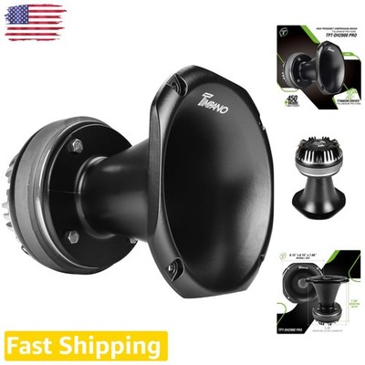 Pro Audio Compression Driver 2'' Exit Horn 450W Max Power Titanium Diaphragm