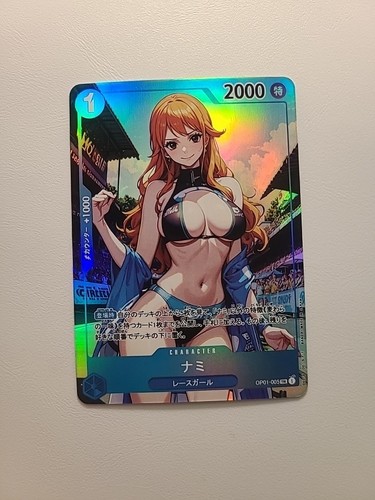 Nami Pirate One Piece Swimsuit Sexy ACG Goddess Story Waifu Card Girl Holo Anime - Picture 1 of 1