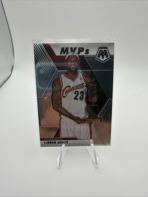2019-20 Panini Prizm Mosaic Lebron James Silver Base MVP s SP #298 Cavaliers Cav