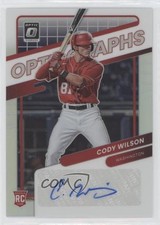 2022 Panini Donruss Optic Optigraphs Holo Prizm Cody Wilson #OG-CW Auto 0eq8