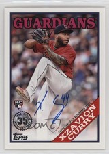 2023 Topps Update 1988 Topps Baseball Auto Xzavion Curry #88BA-XC Auto 1j90