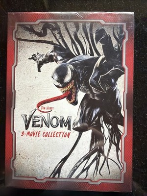 Venom 3 Movie Collection (DVD + Digital) Brand NEW, Sealed!