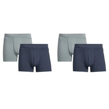TWO 2 Pair Of Thieves Men's 2 Pack Quick Dry Action Blend Cotton Boxer Briefs