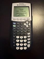 Texas Instruments TI-84 Plus Graphing Calculator with cover Black