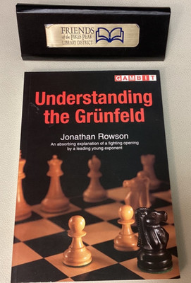 UNDERSTANDING THE GRUNFELD by Jonathan Rowson VG TPB ISBN: 9781901983098